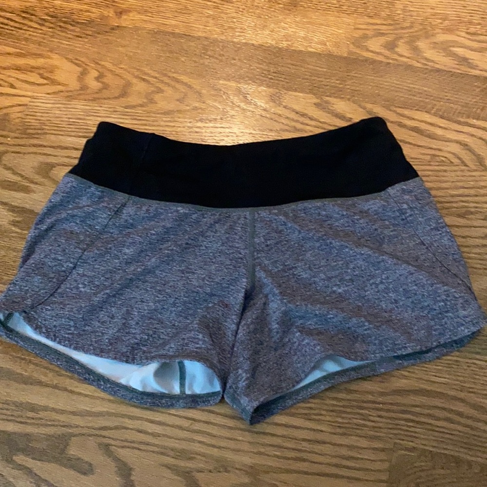 Grey lululemon shorts
